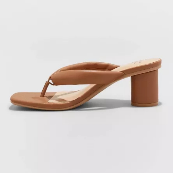 Tan Heel Sandal by A New Day - Picture 2 of 3